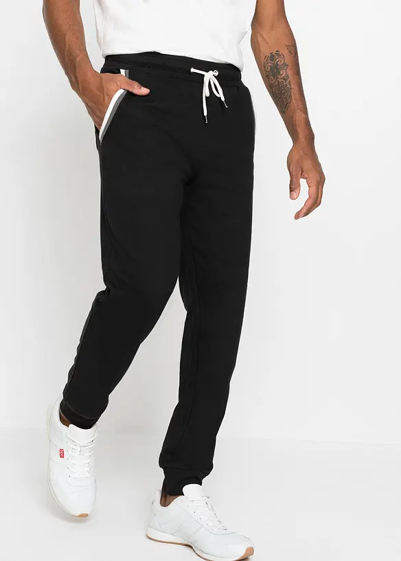 Joggingbyxa i ren bomull, bonprix