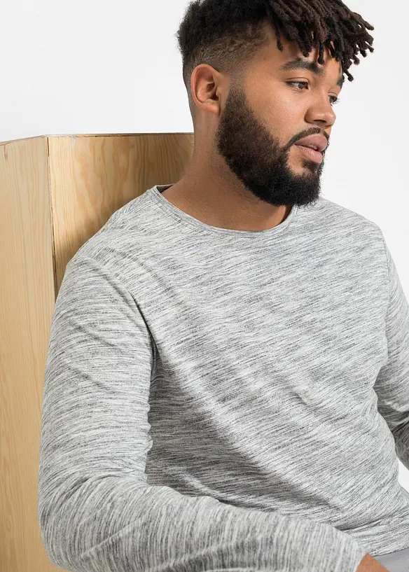L&aring;ng&auml;rmad T-shirt (2-pack), bonprix