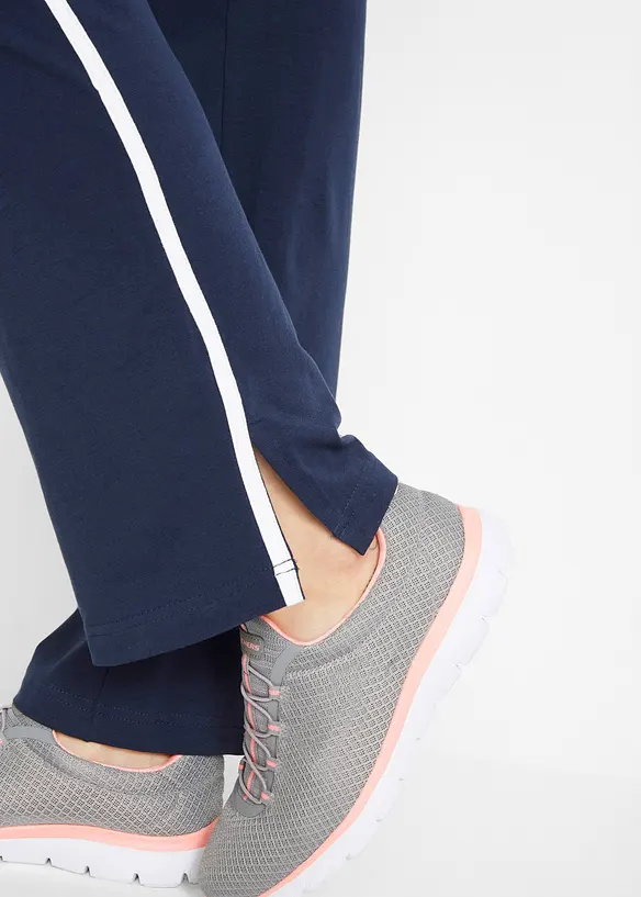 Jerseybyxa i bomull med stretch, bonprix