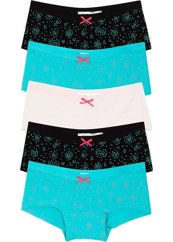 Hipstertrosa med mjuk bomull (5-pack), bonprix