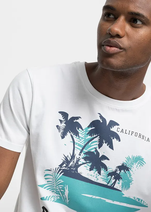 T-shirt av ekologisk bomull, bonprix