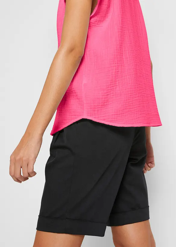 Blustopp i bomullsmuslin, bonprix