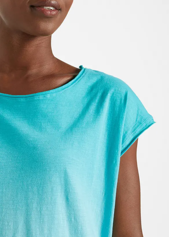 T-shirtklänning med olika färger, bonprix