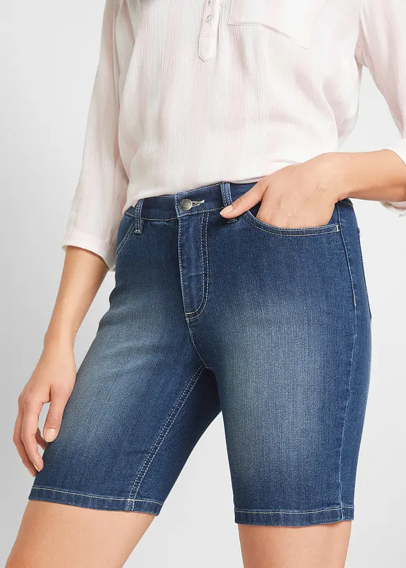 Jeans Bermudas Mid Waist, bonprix