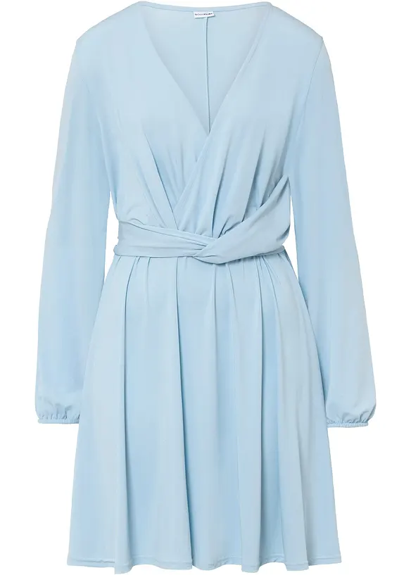 Jerseykl&auml;nning med omlottlook, BODYFLIRT