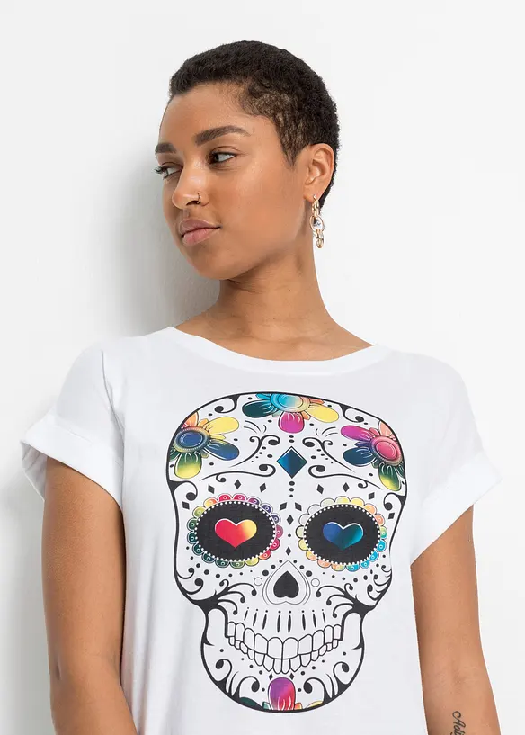T-shirt av mjuk viskosmix, bonprix