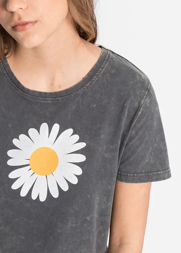 T-shirt i ren ekologisk bomull, bonprix
