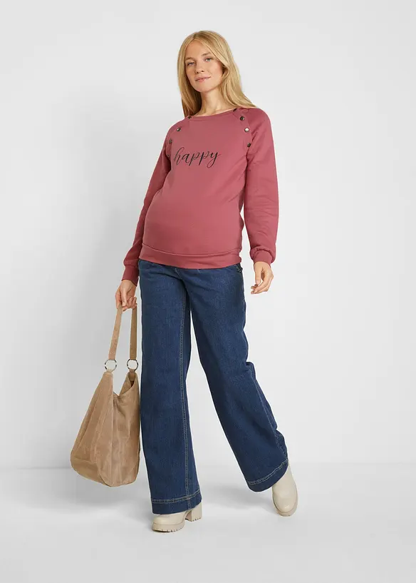 Mamma-/amningssweatshirt, bonprix