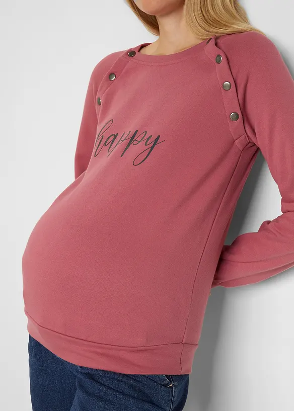 Mamma-/amningssweatshirt, bonprix