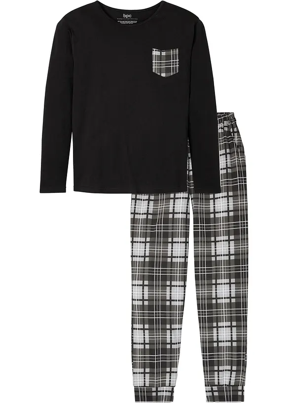 Pyjamas i bomull, bonprix