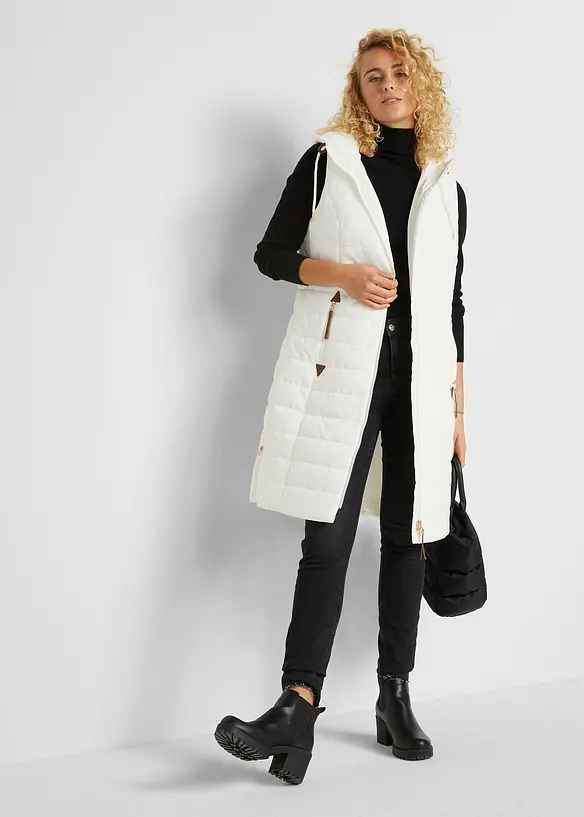 Lång täckväst, bonprix