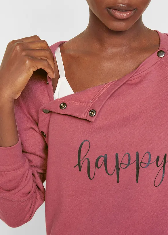 Mamma-/amningssweatshirt, bonprix