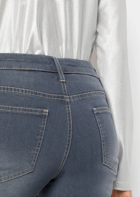 Skinny Jeans Low Waist, med stjärnor, bonprix