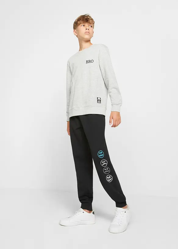 Joggingbyxa i mjuk bomullsmix för barn, bonprix