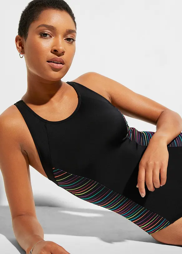 Baddr&auml;kt med inf&auml;llningar i sidan, bonprix