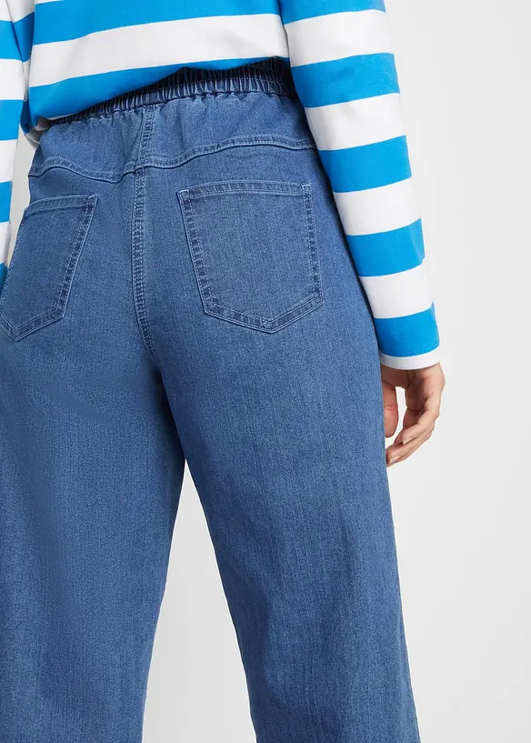 Mom Jeans High Waist, med bekväm midja, bonprix
