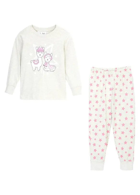 Pyjamas (2 delar) av ekologisk bomull, bonprix
