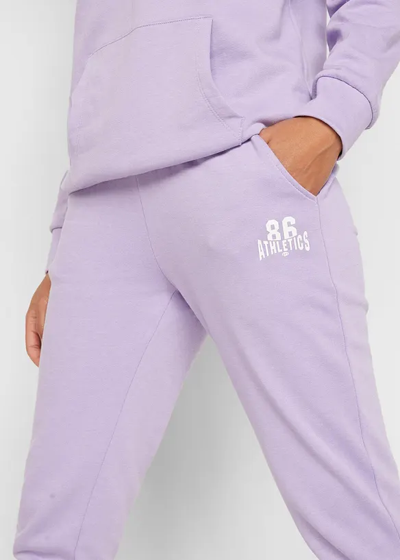 Joggingdräkt i bomullsmix (2 delar), bonprix