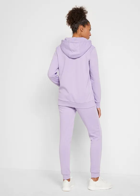Joggingdräkt i bomullsmix (2 delar), bonprix