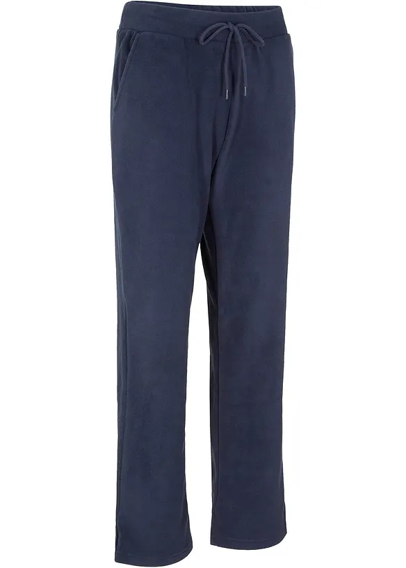Fleecebyxa i dra på-modell med bekväm midja, bonprix