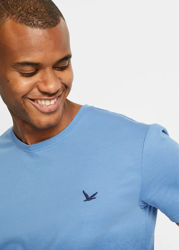 T-shirt av ren bomull, bonprix