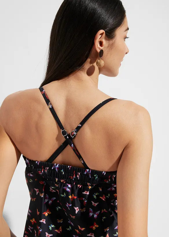 Badplaysuit med innerbyxa, bonprix