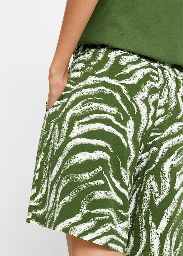 Jerseyshorts i viskos med bekväm midja, bonprix