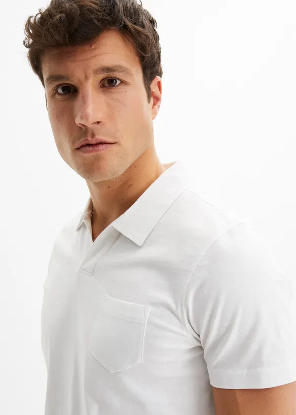 Kortärmad pikétröja, bonprix