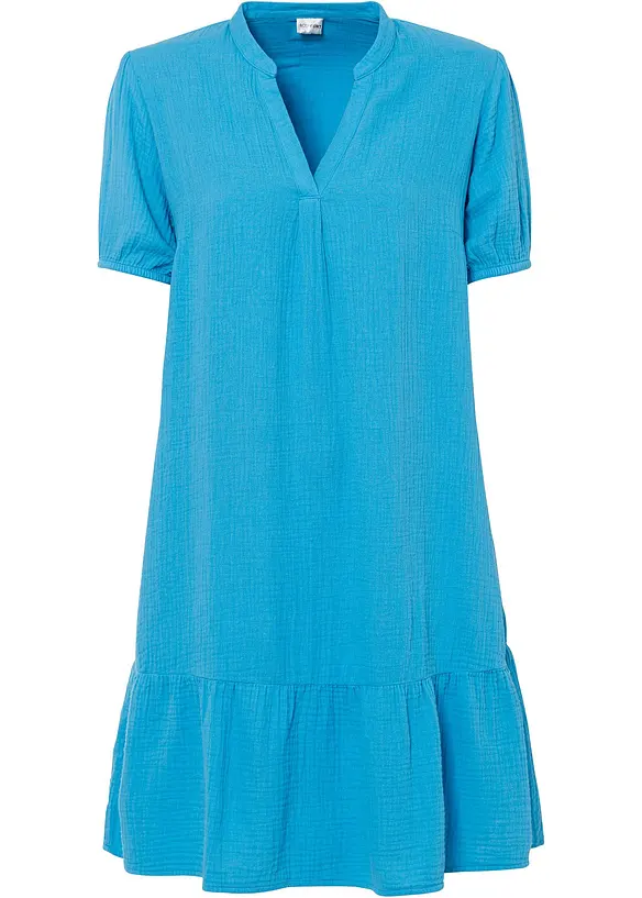 Miniklänning av muslin, bonprix