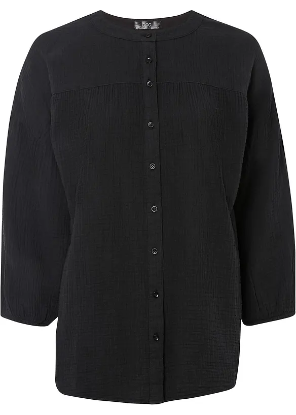 Oversizeblus i skön muslin, bonprix