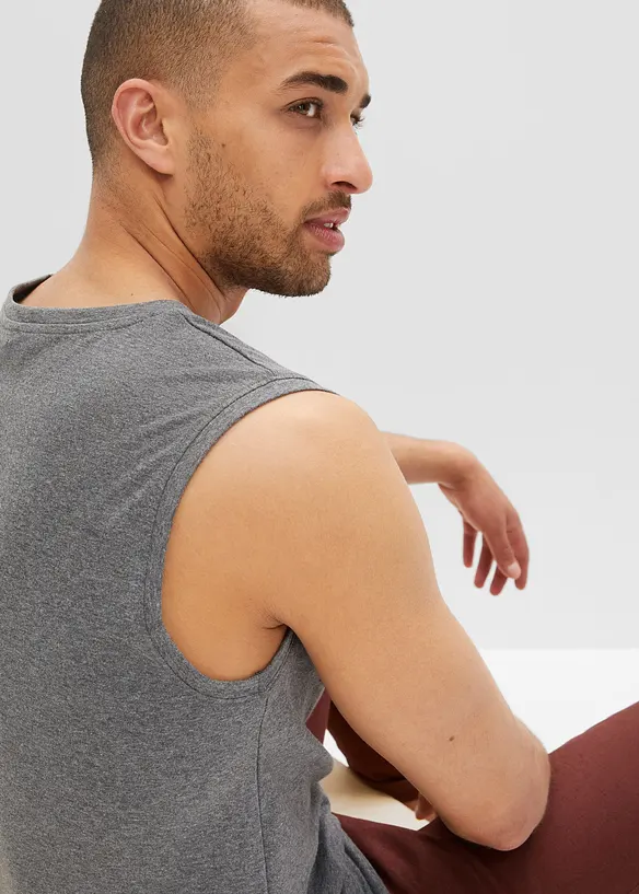 Linne med bomull (2-pack), bonprix