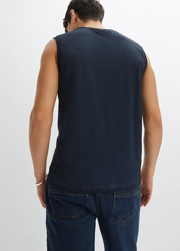 Bomullslinne med tvättad look, bonprix
