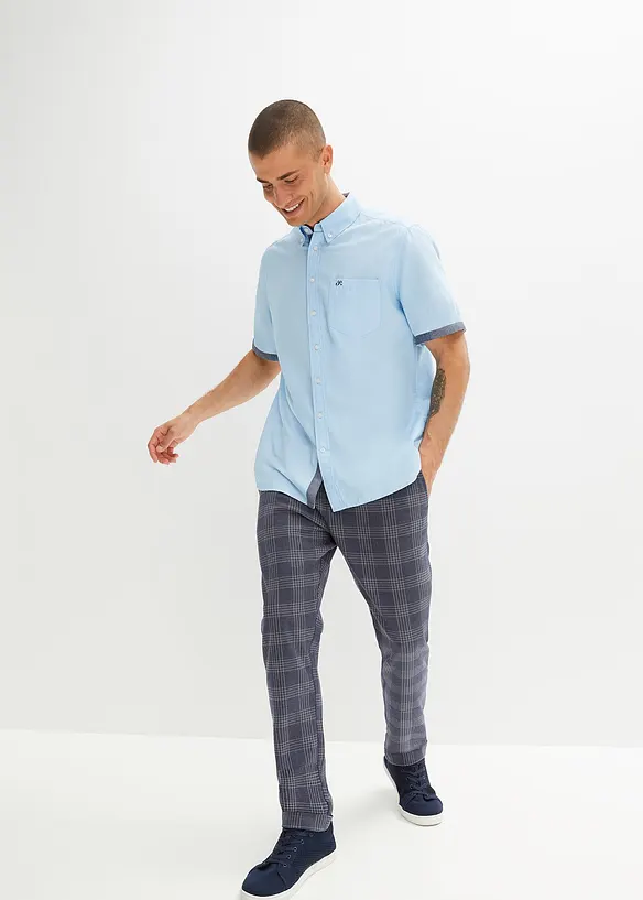 Kort&auml;rmad skjorta i ren bomull, bonprix