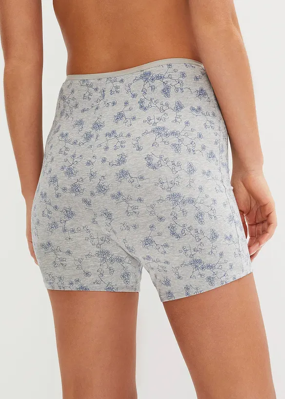 Lång boxertrosa (4-pack), med ekologisk bomull, bonprix