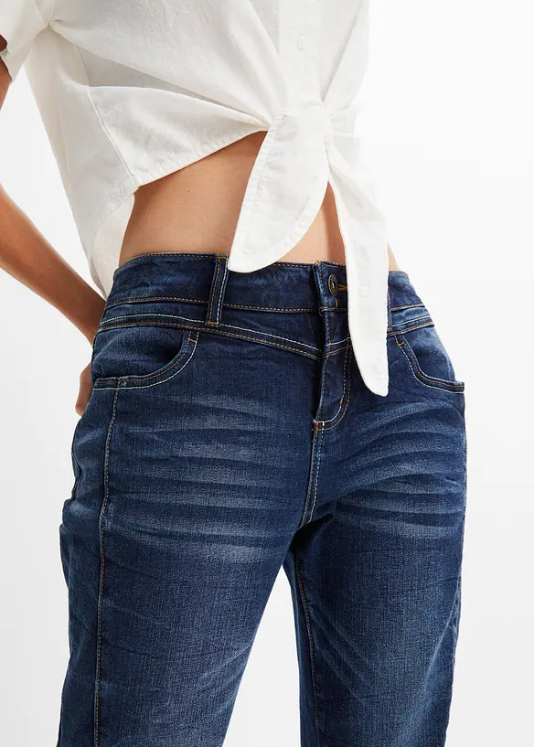 Straight Jeans Mid Waist, bonprix