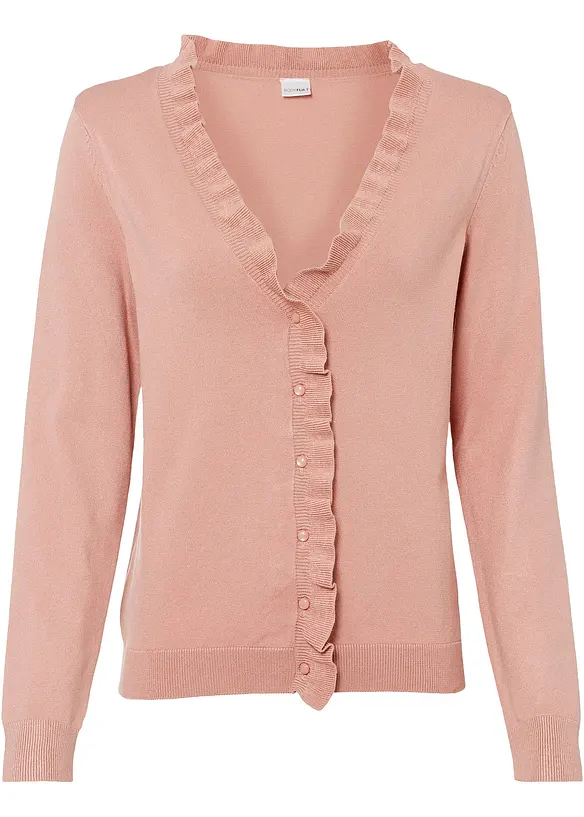 Finstickad cardigan, bonprix