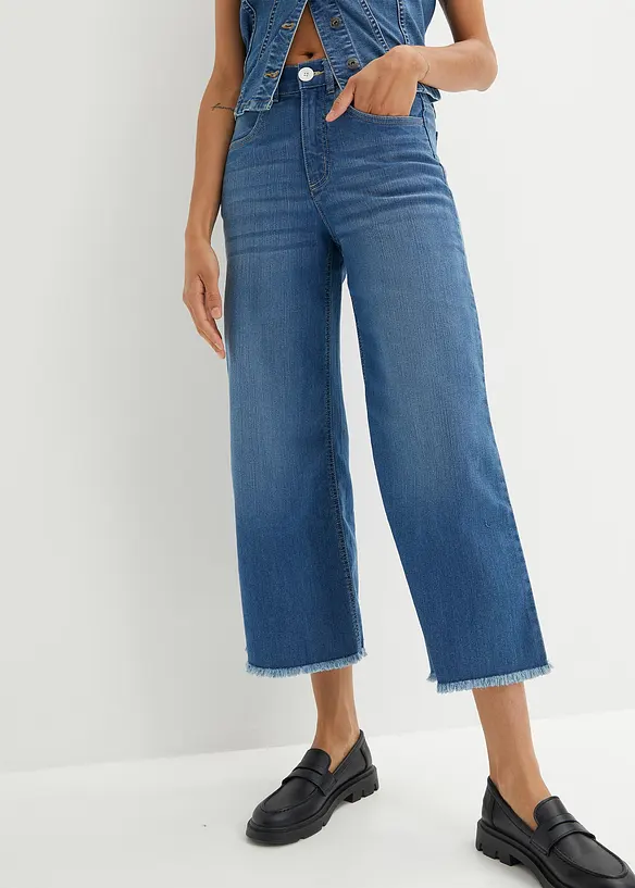 7/8-jeans, vid passform, bonprix