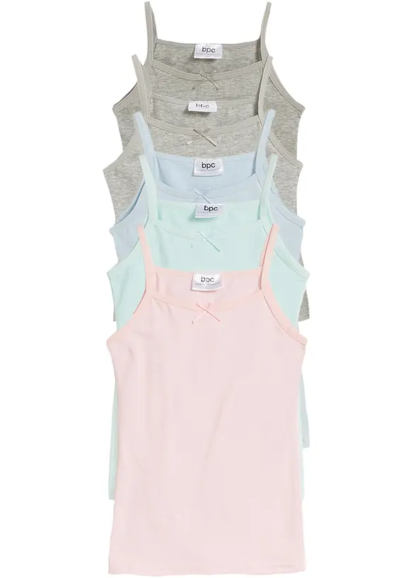 Linne med mjuk bomull (5-pack), bonprix