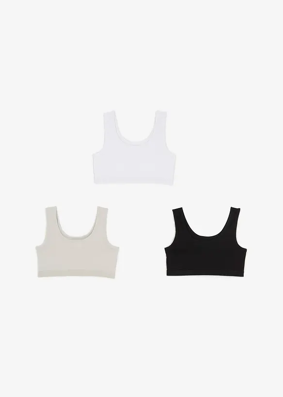 BH-topp för barn (3-pack), bonprix