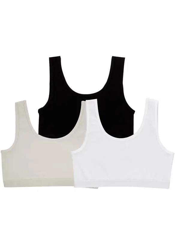 BH-topp för barn (3-pack), bonprix