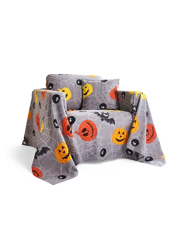 Stort överkast med Halloween-design, bonprix