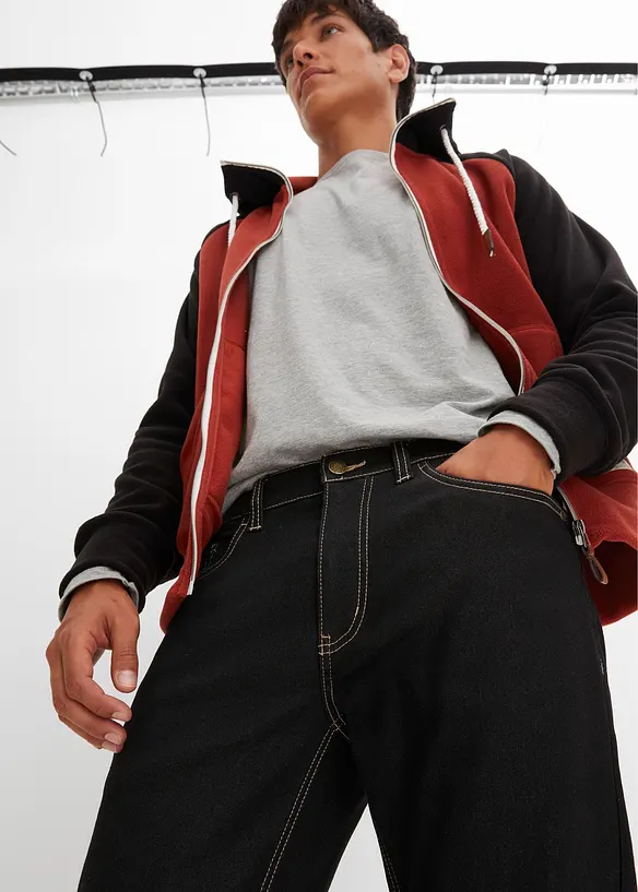 Stretchiga termojeans, bootcut, normal passform, John Baner JEANSWEAR