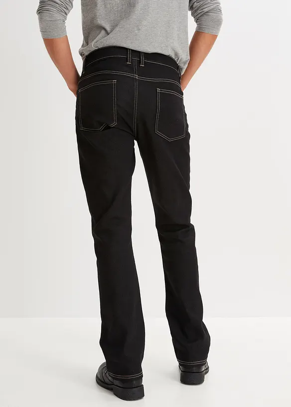 Stretchiga termojeans, bootcut, normal passform, John Baner JEANSWEAR