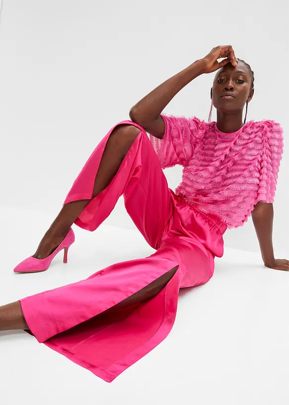 Satinbyxa med slitsar, RAINBOW