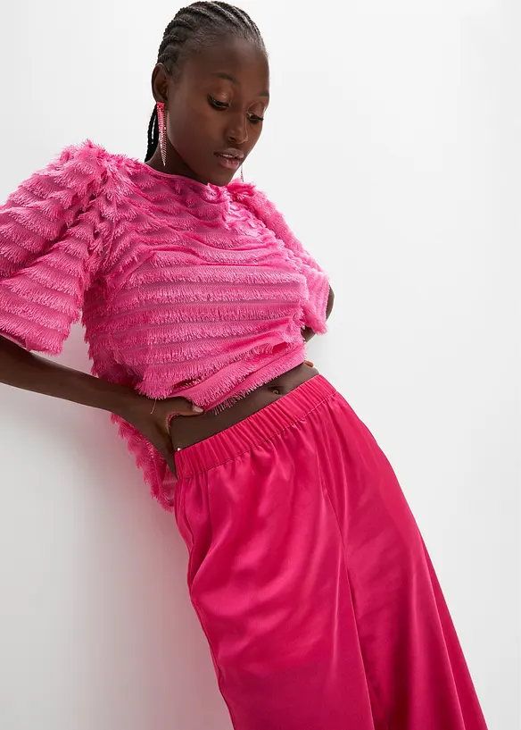 Satinbyxa med slitsar, RAINBOW