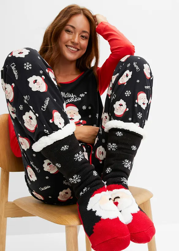 Mysstrumpor med teddyfoder, bonprix