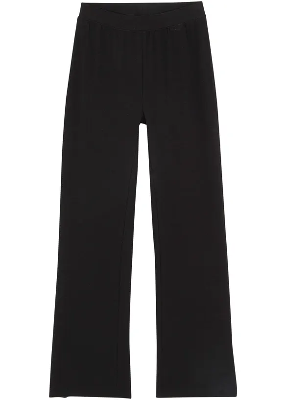 Utsvängd barnbyxa med slits, bonprix
