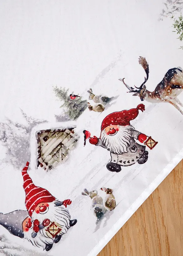 Bordsduk med julmotiv, bonprix