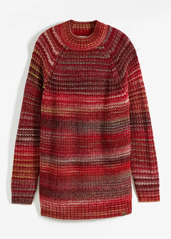 Bekväm grovstickad tröja, bonprix