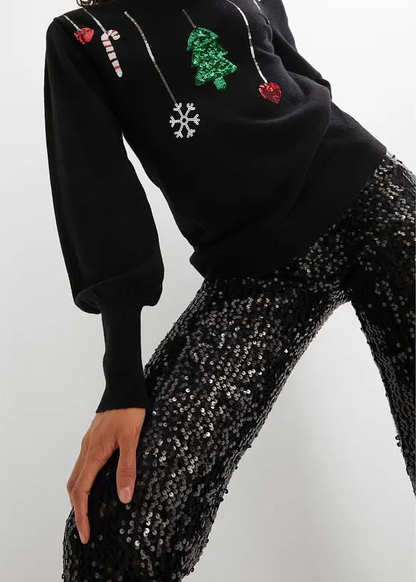 Finstickad tröja, bonprix